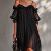 Bente | Robe Mini en Chiffon Plissé