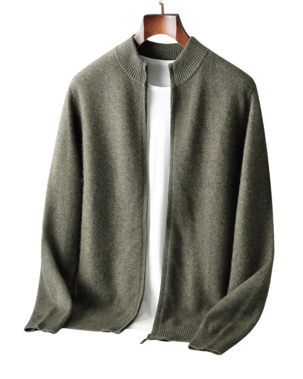 Cardigan en Laine Mérinos Apollo