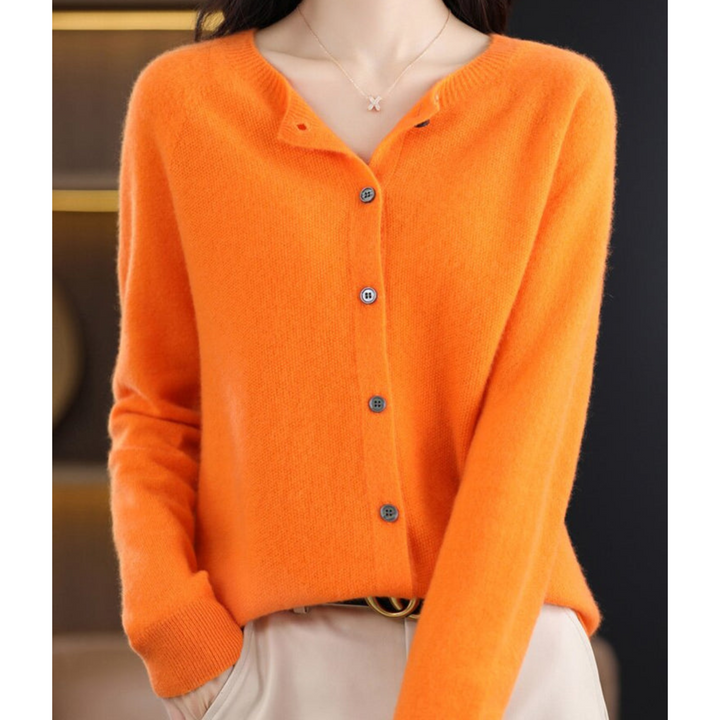 Gilet en 100 % Laine Mérinos pour Femme "Claire"