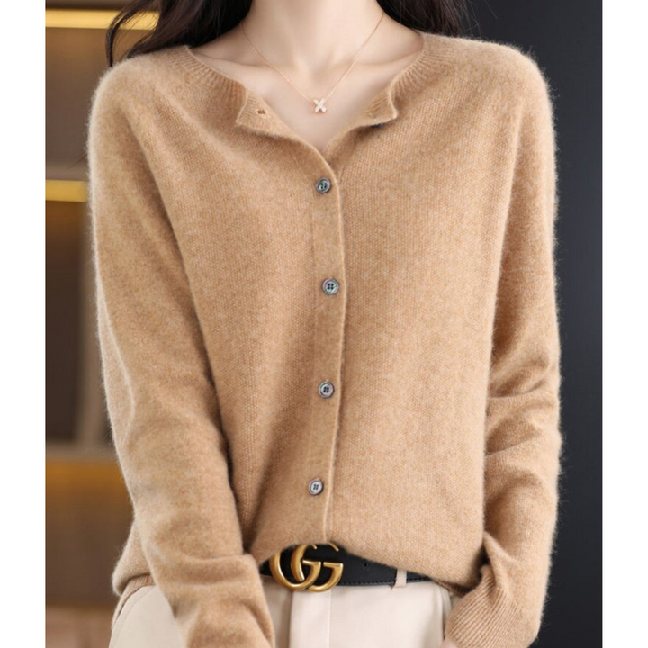 Gilet en 100 % Laine Mérinos pour Femme "Claire"