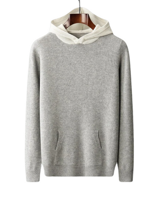Hoodie en Laine Merino Nova