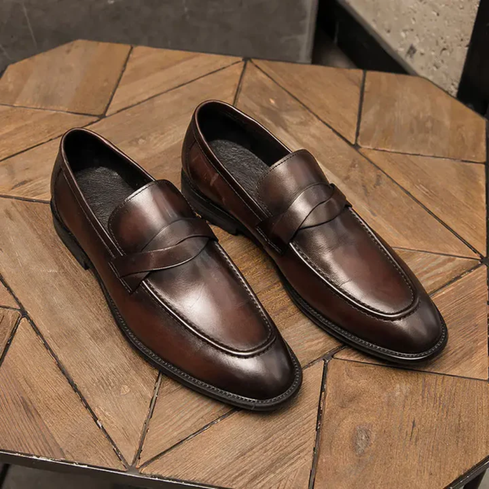 Mocassins en Cuir