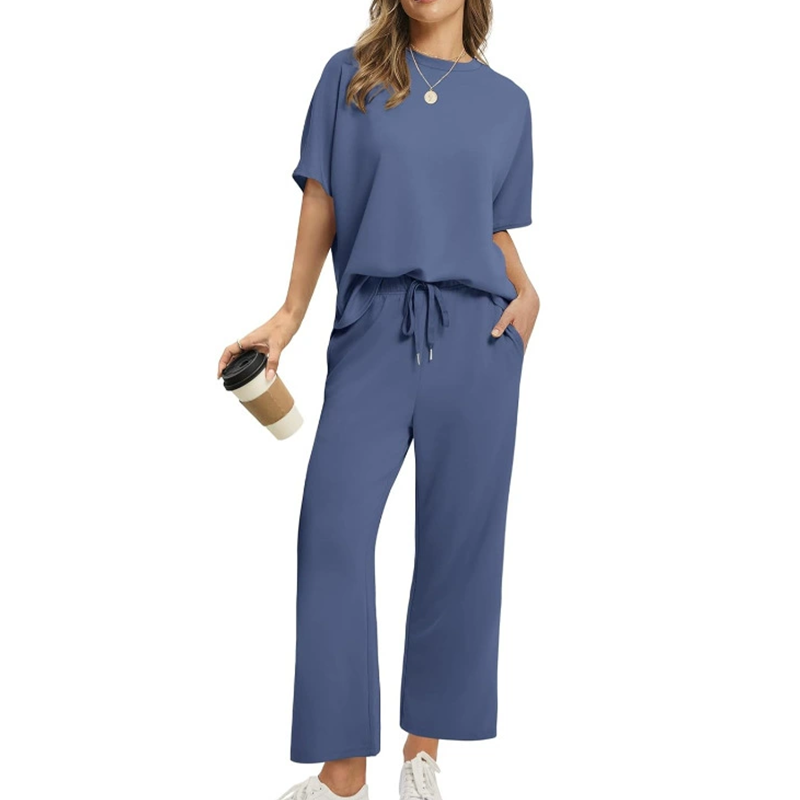 SoftSet | Ensemble Décontracté de Blouse et Pantalons pour Femmes
