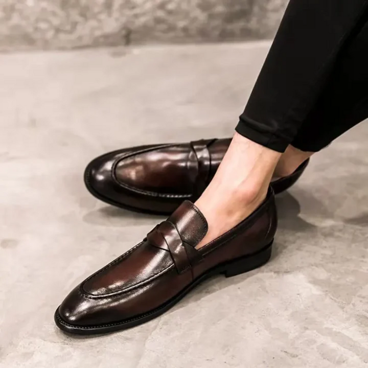 Mocassins en Cuir