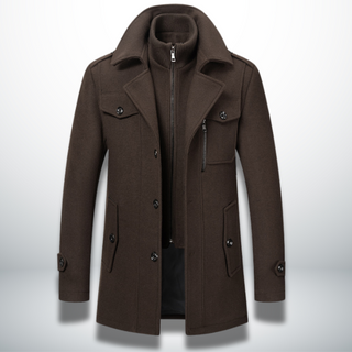 Laurentis™ – Le Manteau d’Hiver Élégant et Confortable pour Homme