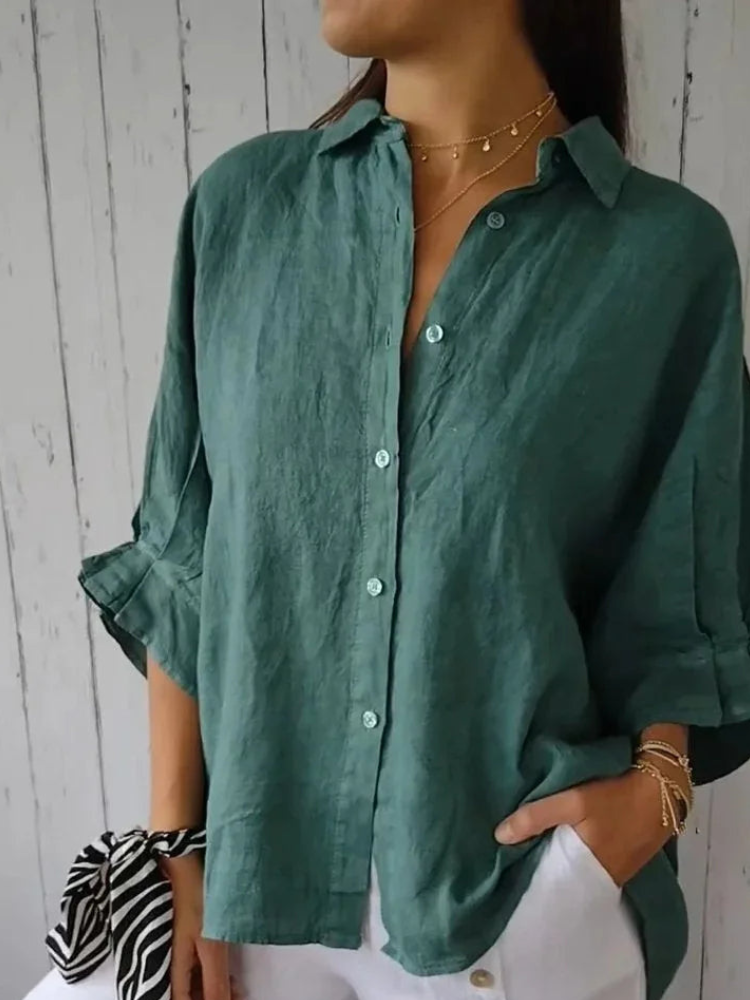 Lucille | Blouse Charme Élégant