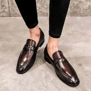 Mocassins en Cuir