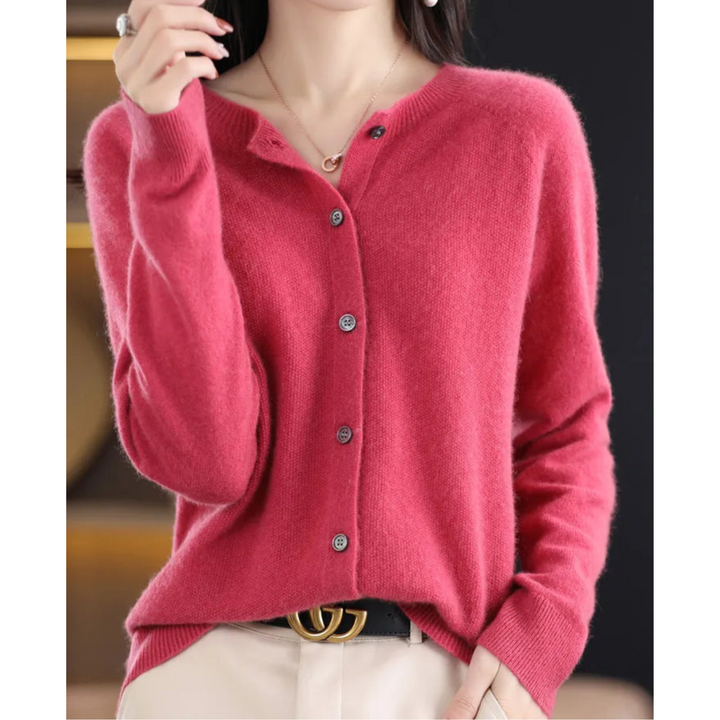 Gilet en 100 % Laine Mérinos pour Femme "Claire"