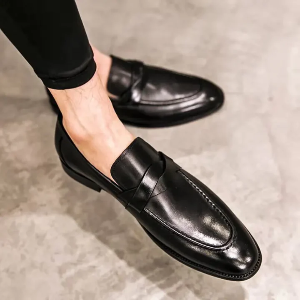 Mocassins en Cuir