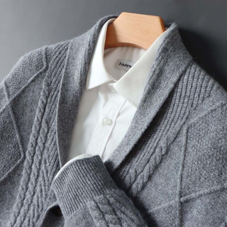 Cardigan en Laine Mérinos Savoca