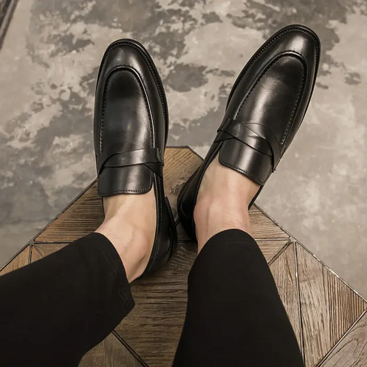 Mocassins en Cuir
