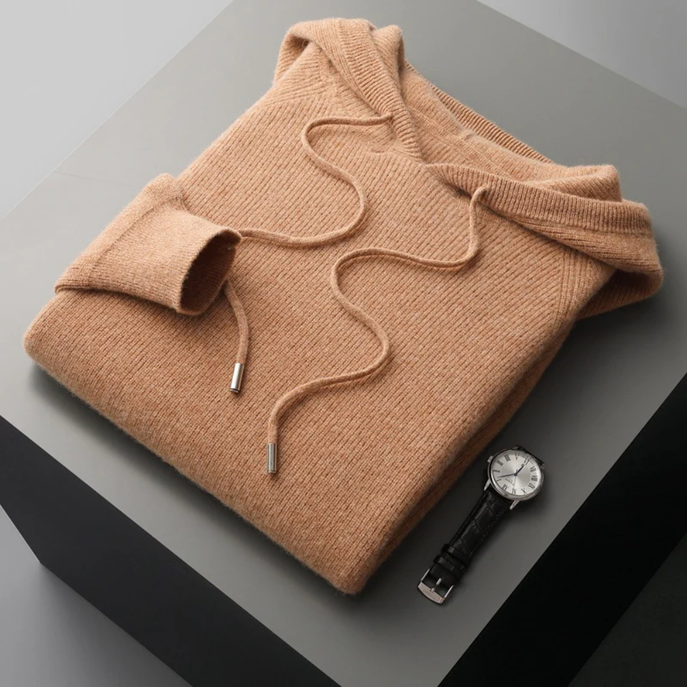 Hoodie en Laine Mérinos Arezzo