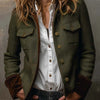 Dolores | Blazer en Twill avec Profils Contrastés