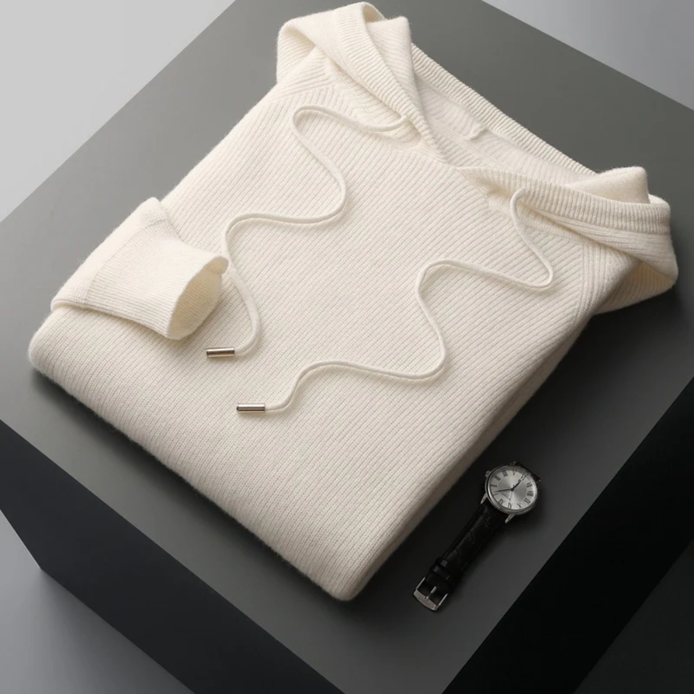 Hoodie en Laine Mérinos Arezzo