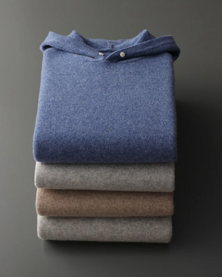 Hoodie en Laine Merino Nova