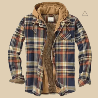 Capucine™ – Veste patchwork à carreaux — Ecossais Terre Marine