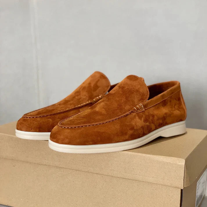 Mocassins en Suède Chic