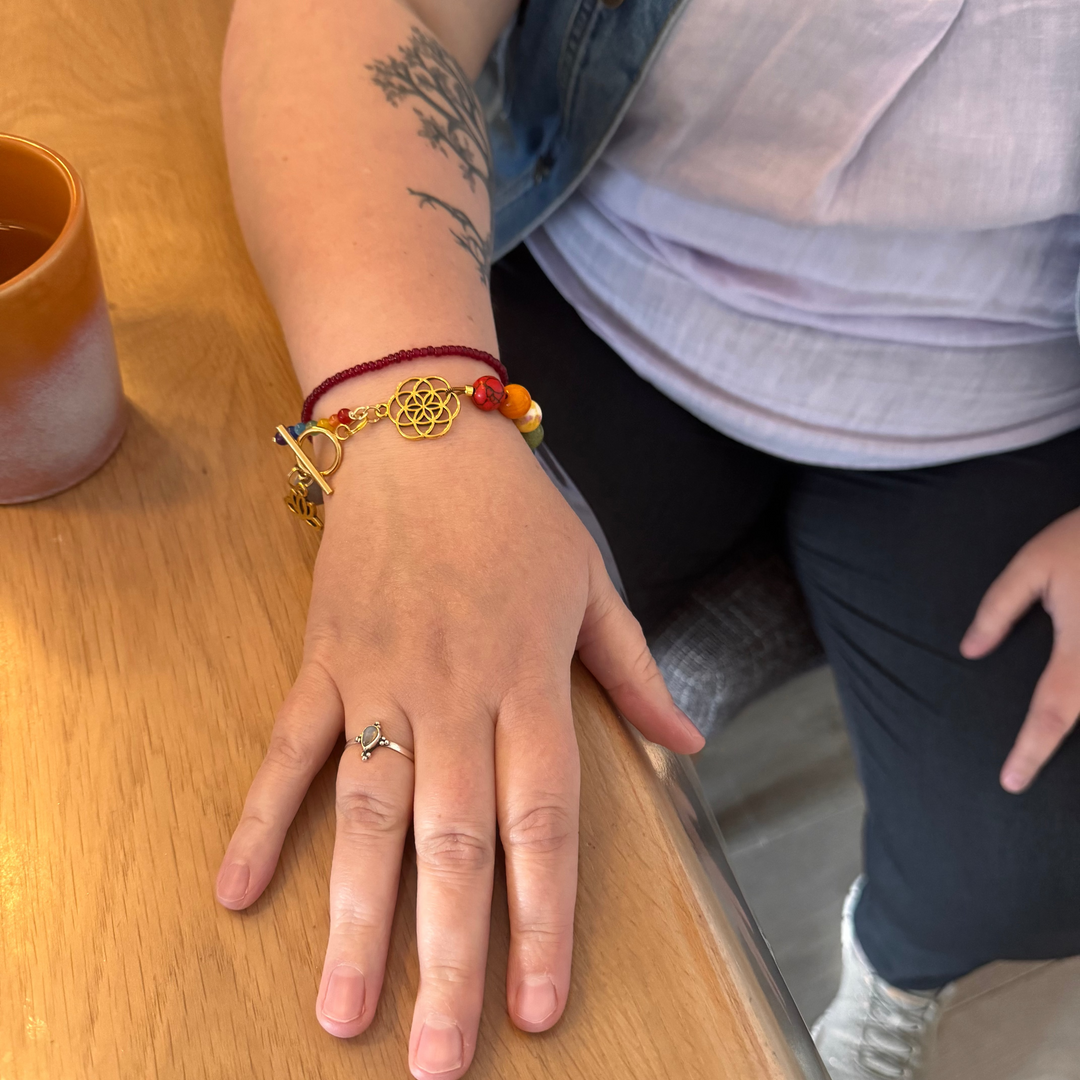 FLEUR DE VIE™ – Bracelet Énergie Silencieuse