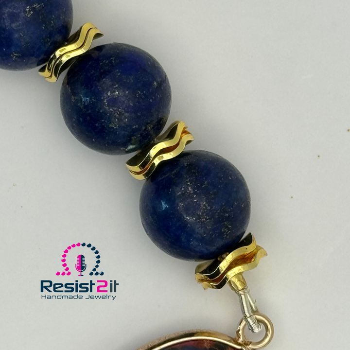 LA NUIT EN ROSÉ™ – Bracelet en pierres précieuses