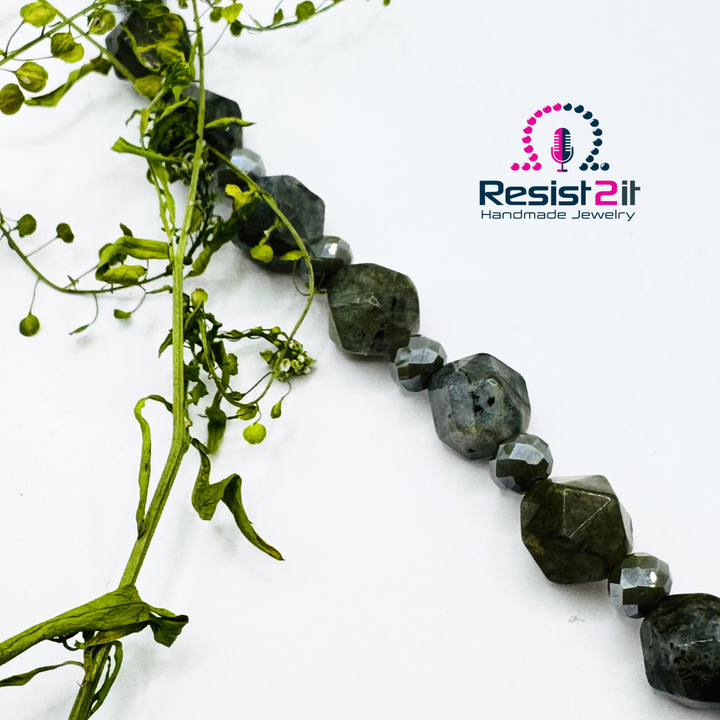 LABRADORITE LUNE™ - Collier en Labradorite &amp; Pierre de Lune