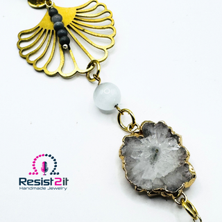 LABRADORITE LUNE™ - Collier en Labradorite &amp; Pierre de Lune