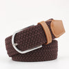 Louis — Ceinture Tressée en Toile