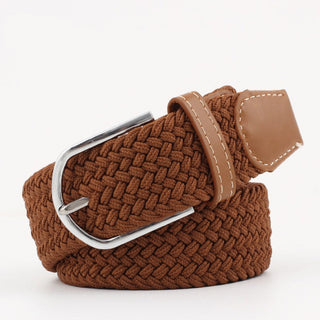 Louis — Ceinture Tressée en Toile