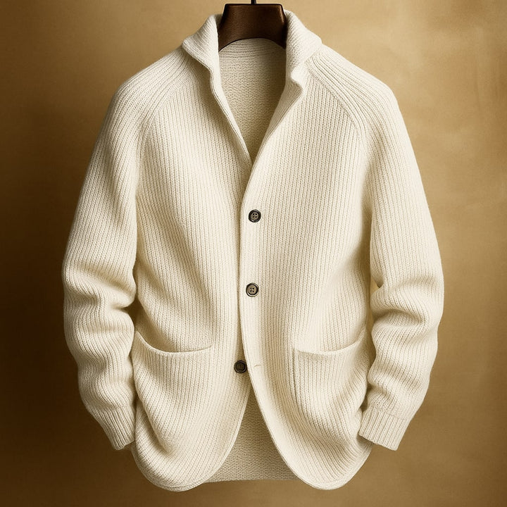 Adrien™ – Cardigan en maille côtelée