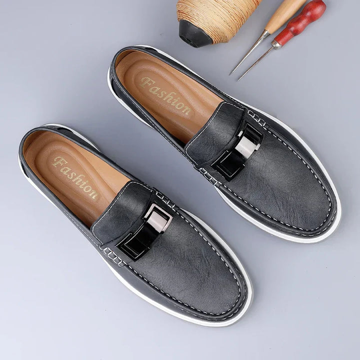 Mocassins en Cuir de Luxe