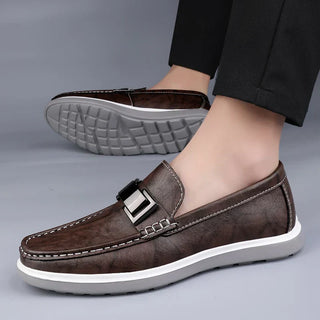 Mocassins en Cuir de Luxe