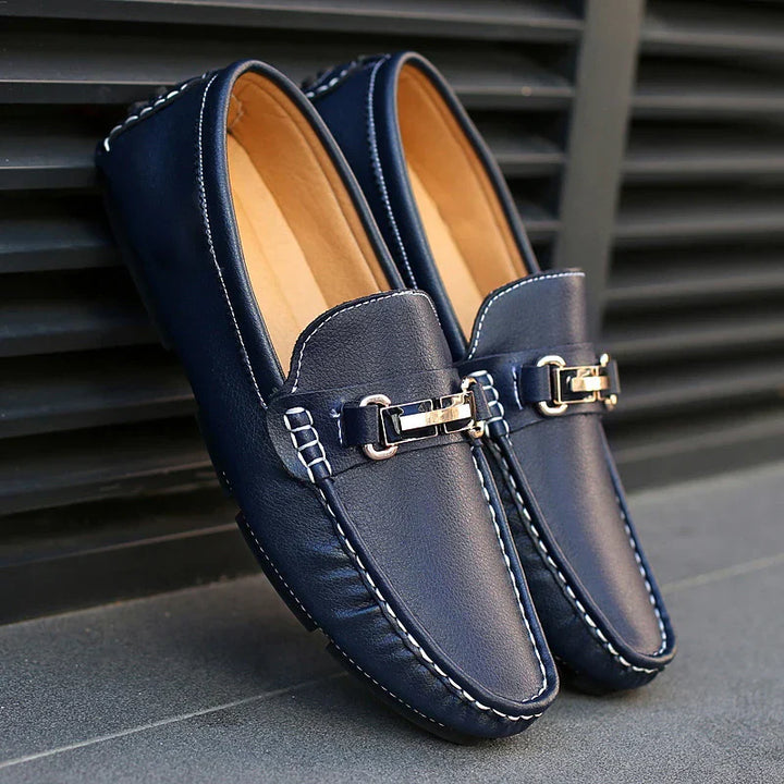Mocassins en Cuir