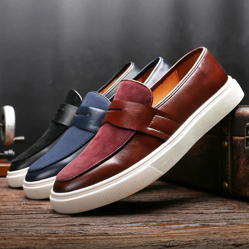 Mocassins en Cuir de Naples