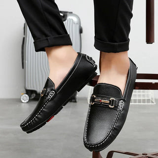 Mocassins en Cuir Authentique
