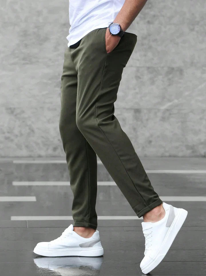 Lucien — Pantalon Stretch en Coton