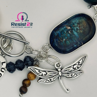 BRACELET LIBELLULE LUNE ARGENTÉE™