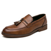 Mocassins en Cuir avec Franges