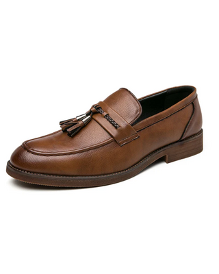 Mocassins en Cuir à Pampilles