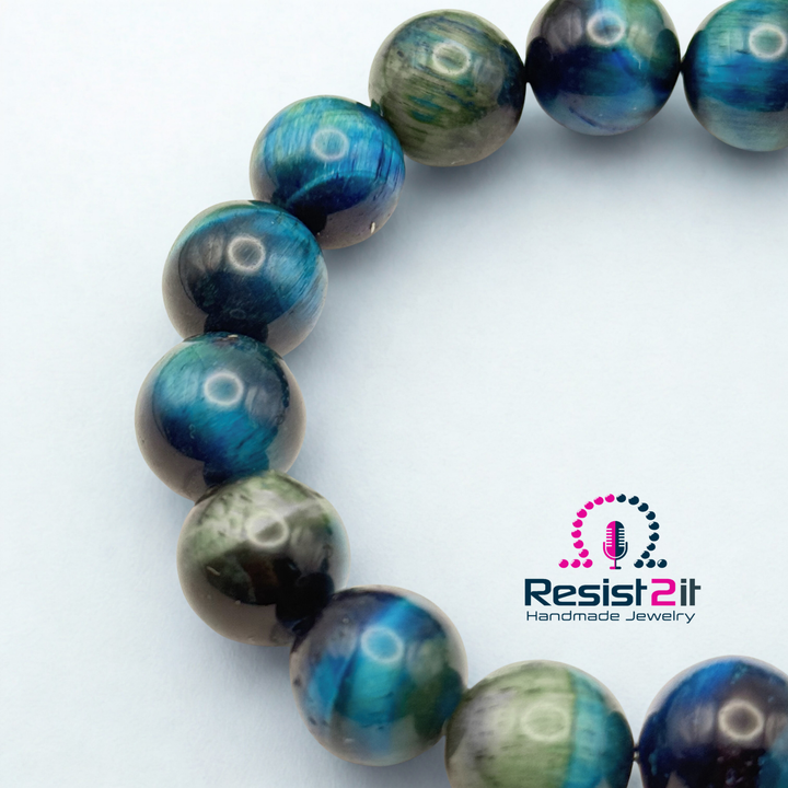 BRACELET OCEAN DEPTH TIGER EYE™