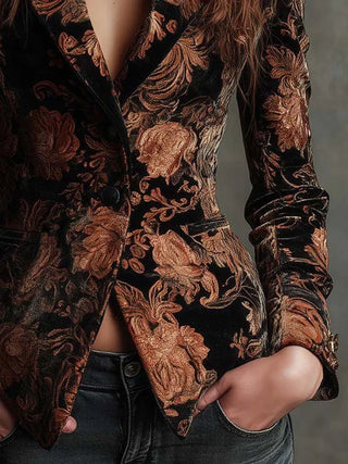 Celeste | Blazer à Imprimé Floral