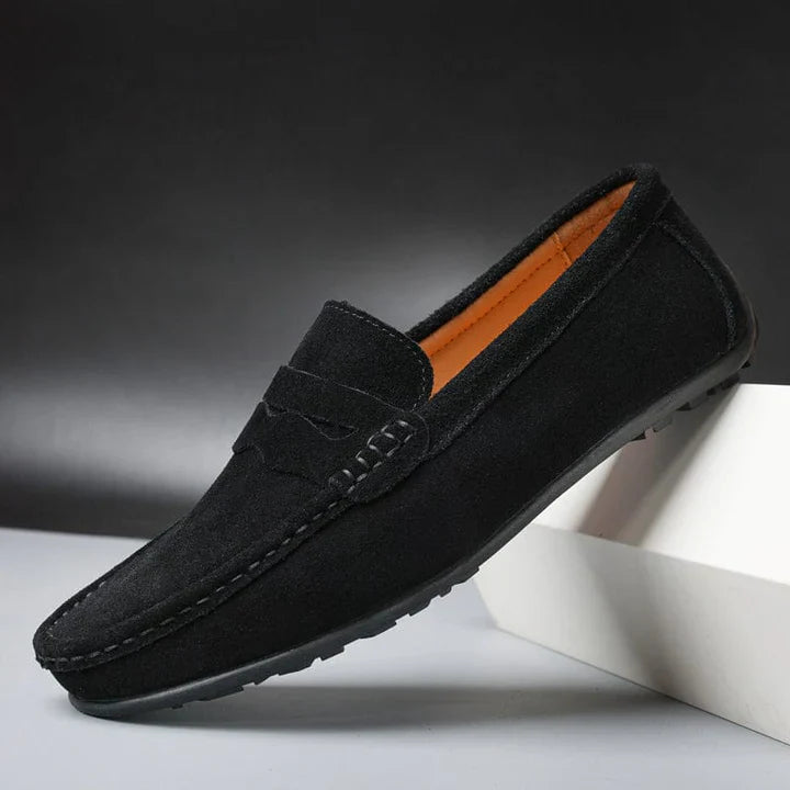 Mocassins en Suède Lorenzo