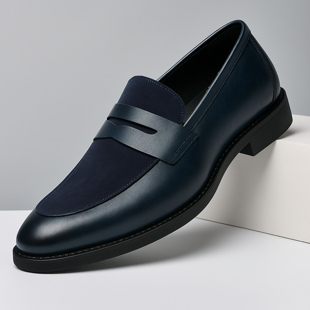 Mocassins en Cuir et Daim