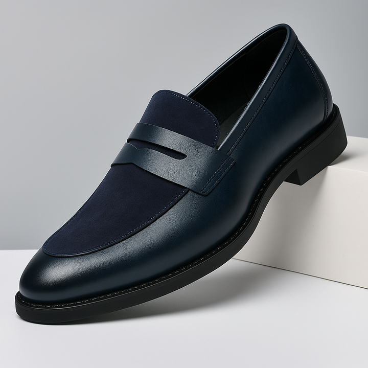 Mocassins en Cuir et Daim