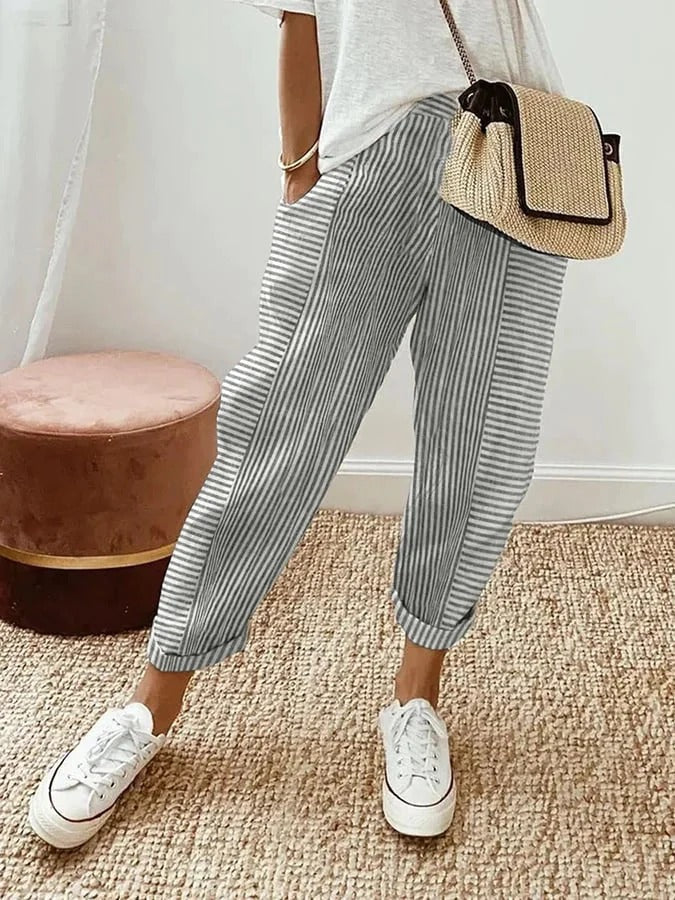 Sommerfeld | Pantalon à rayures élégant