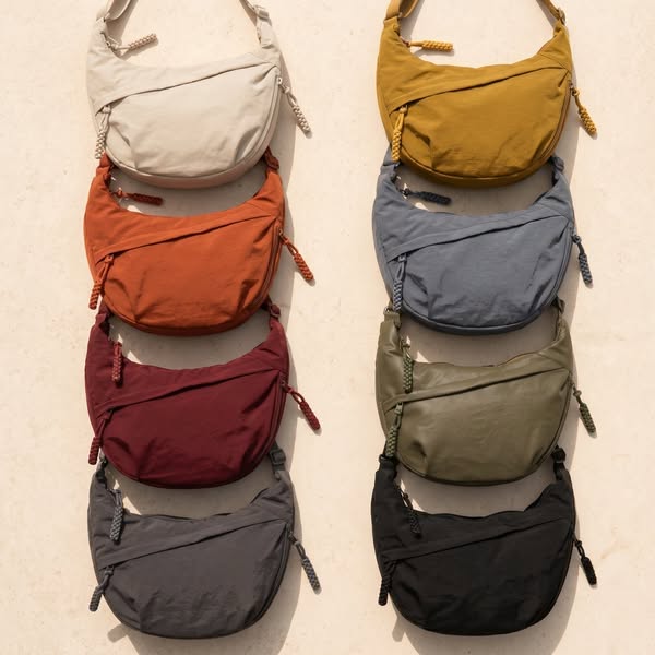 Pauline — Sac bandoulière multipoches