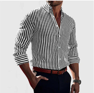 Chemise Rayée Élégante "Bastien"