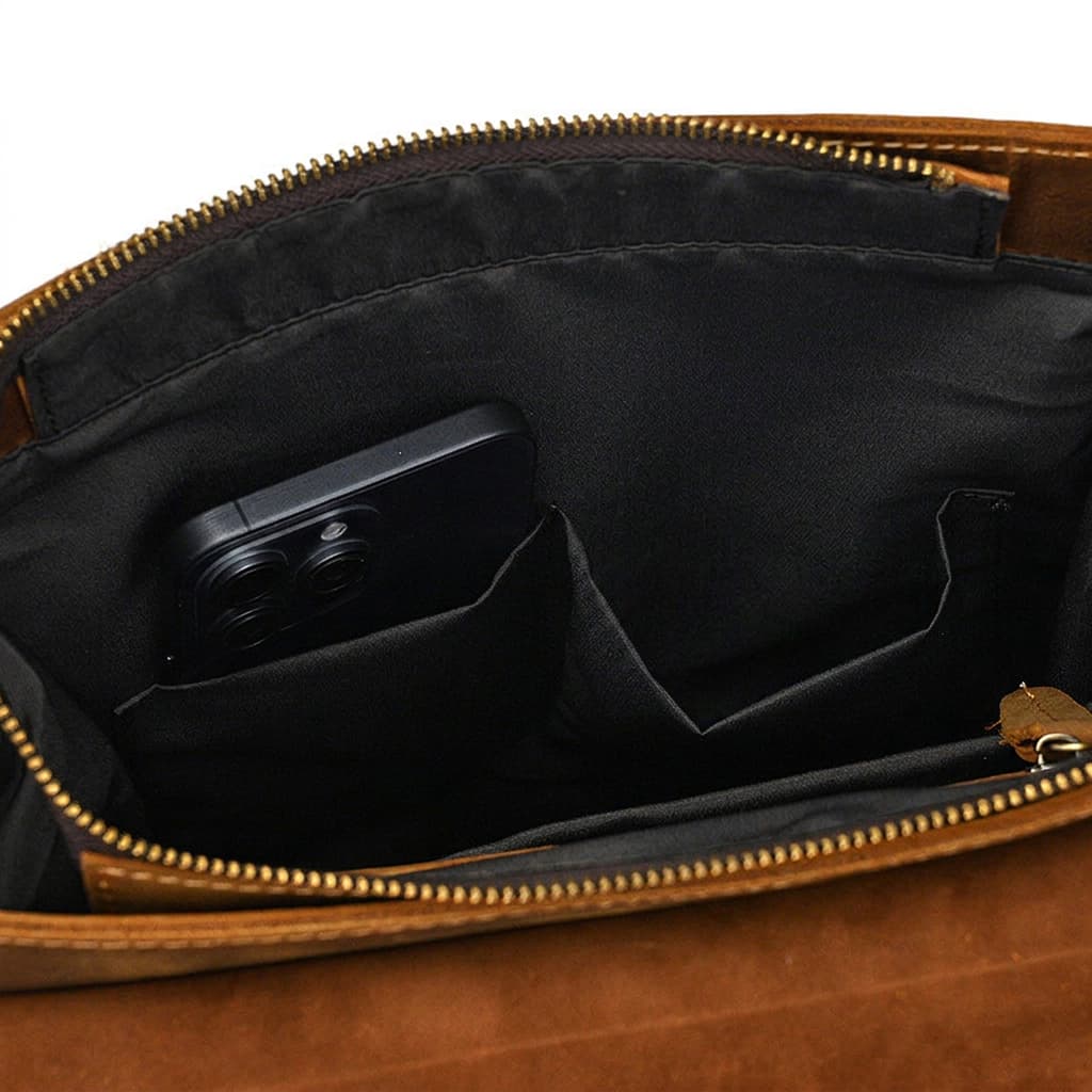 Gaspard – Sac à Dos en Cuir Vintage
