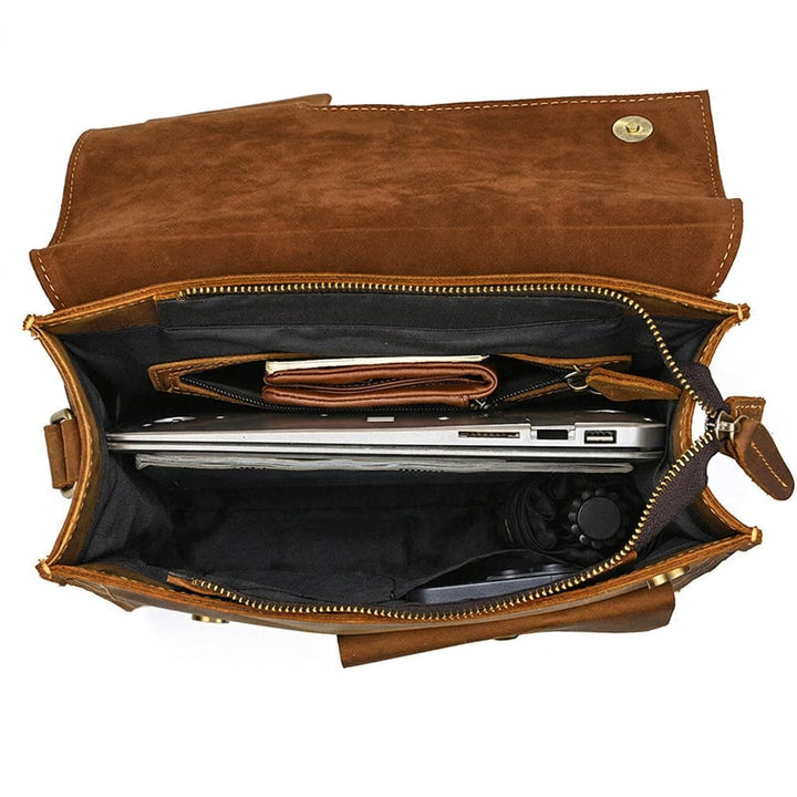 Gaspard – Sac à Dos en Cuir Vintage