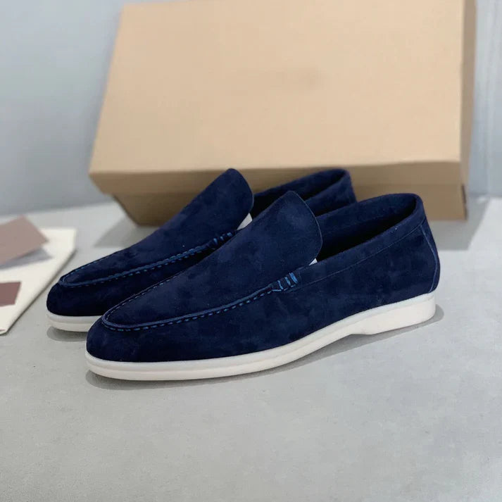 Mocassins en Suède Chic
