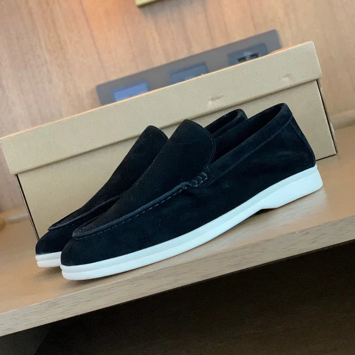 Mocassins en Suède Chic